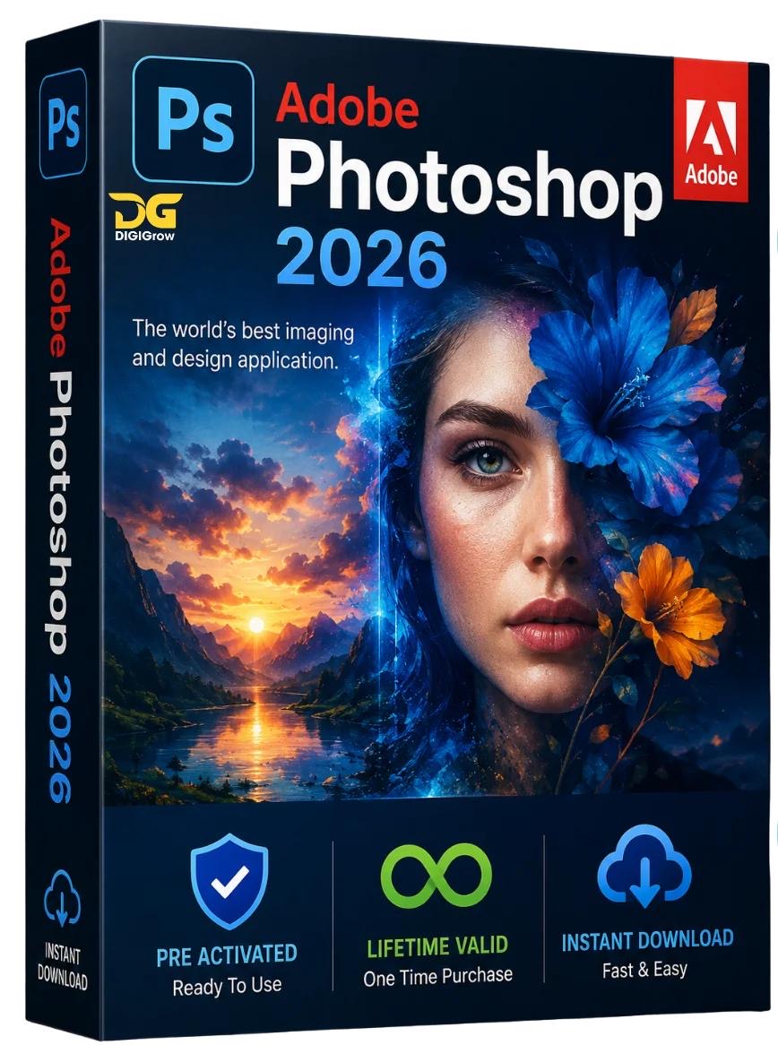 Adobe Photoshop - 2026 (LICENÇA VITALÍCIA / MAC OS)